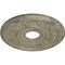 Ekena Millwork Genevieve Medallion (Canopies up to 3 1/2"), 16 1/8"OD x 3 1/2"ID x 7/8"P, Castle Stone Crackle CM16GNCSC - alternate 3